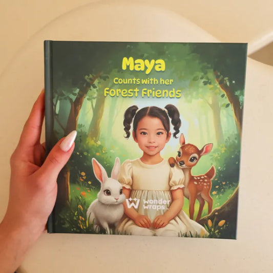 Girl Counts with the Forest Friends