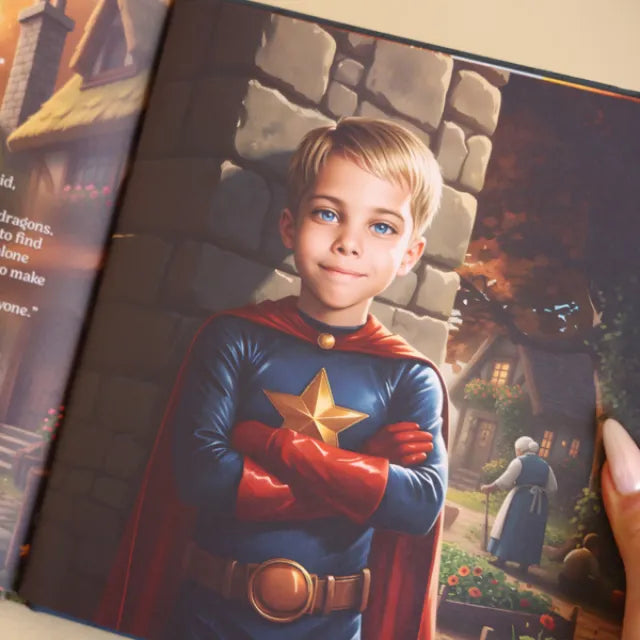 Super Boy and the Dragon