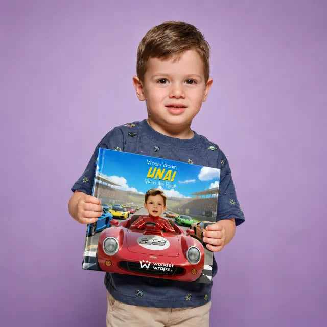 Vroom Vroom, The Boy Wins the Race