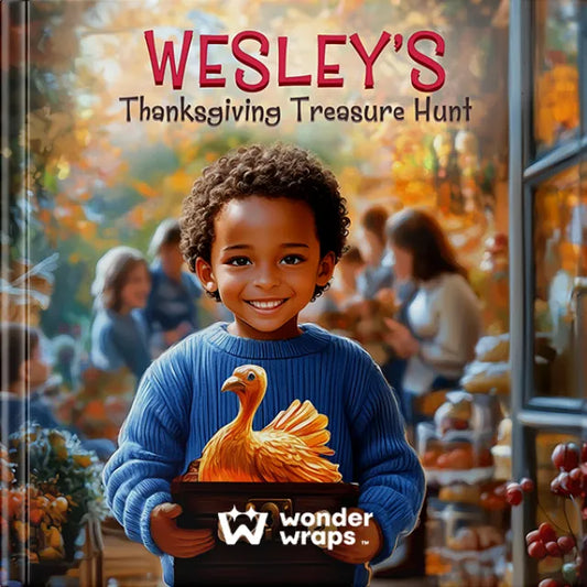 Boy's Thanksgiving Treasure Hunt