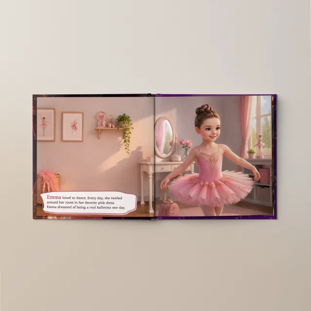 Girl Finds the Magic Ballerina Slippers