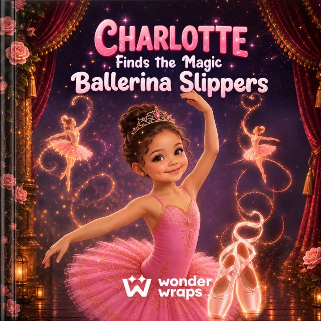 Girl Finds the Magic Ballerina Slippers