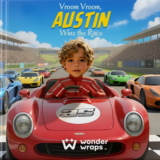 Vroom Vroom, The Boy Wins the Race