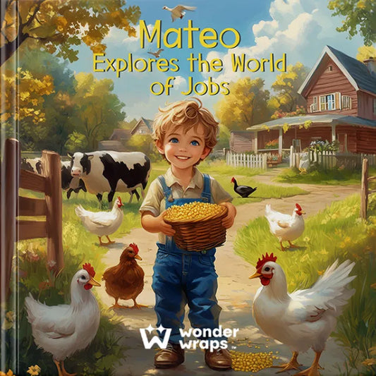 Boy Explores the World of Jobs